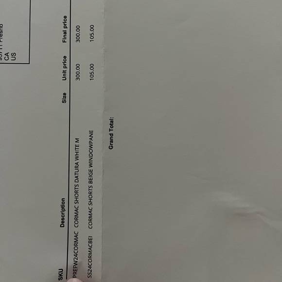 SÉFR cormac shorts beige windowpane - Picture 2 of 3